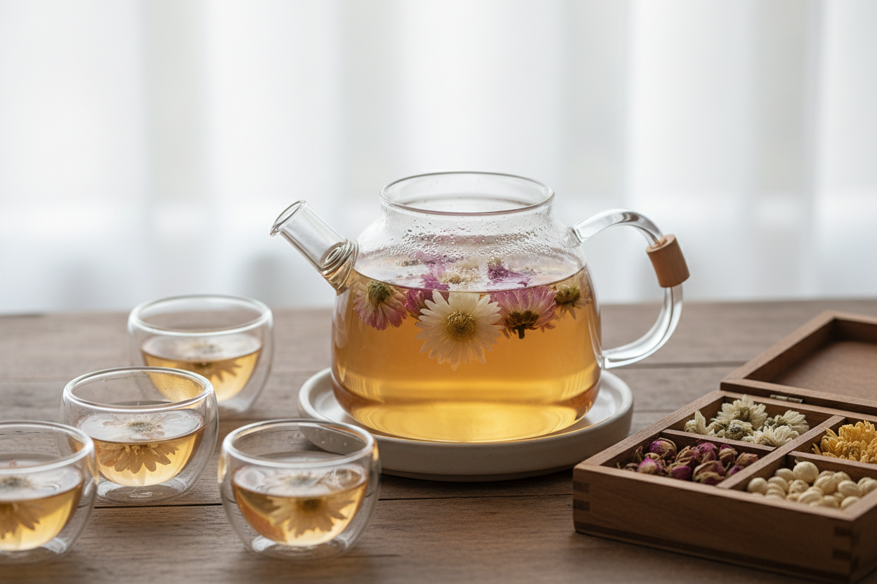 The Complete Guide to Flower Tea: Blooms, Benefits & Brewing