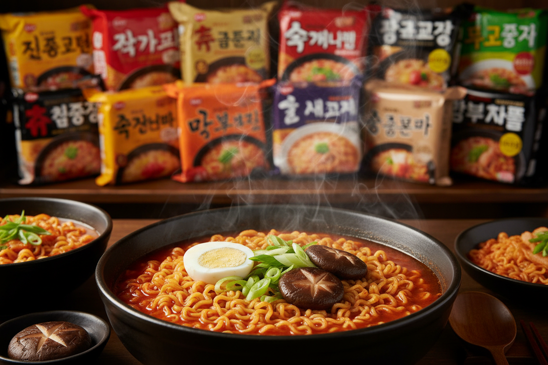 The Complete Guide to Korean Ramen: Types, Brands & How to Level Up Your Bowl
