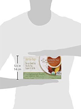 Davidson's Organics, Decaffeinated Wild Strawberry, 100-count Unwrapped Tea Bags