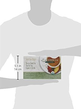 Davidson's Organics, Lemon Ginger, 100-count Unwrapped Tea Bags