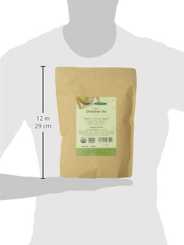 Davidson's Organics, Christmas Tea, Loose Leaf Tea, 16-Ounce Bag
