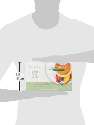 Davidson's Organics, Decaffeinated Cinnamon Apple, 100-count Unwrapped Tea Bags