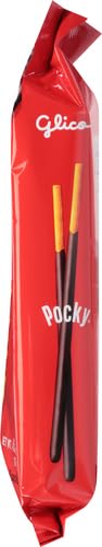 Glico Pocky, Chocolate Cream Covered Biscuit Sticks (9 Individual Bags), 4.13 oz (Pack of 36)