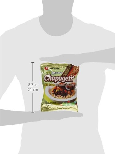 Nongshim Chapagetti Chajang Noodle, 4.5-oz 5 Packs (Made in USA)
