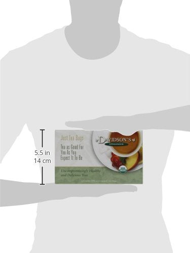 Davidson's Organics, Decaffeinated Green, 100-count Unwrapped Tea Bags