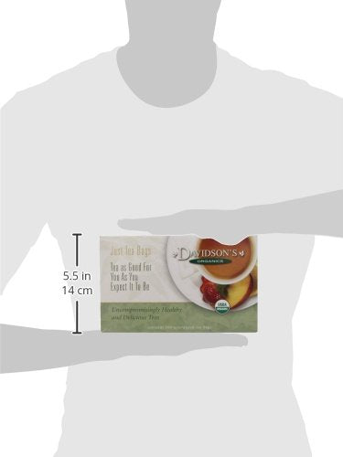 Davidson's Organics, Decaffeinated Orange Spice, 100-count Unwrapped Tea Bags
