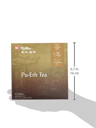 Ten Ren Pu-Erh Tea, Taiwan Tea, Tea Bag Collection, 50 Bags