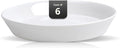 Bone China Cone Shape Commercial Grade Dinnerware Soup Plate 8.5 inch, Case of 6