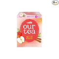 ROASTIQUE Apple Cinnamon Rooibos Tea with Real Dried Fruit – Premium Orgainc Tea Sweet Fruit Blend Hot or Iced Tea Zero Sugar & Zero Calories, 8 Tea Bags