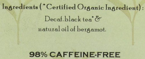 Davidson's Organics, Decaffeinated Earl Grey, Loose Leaf Tea, 16-Ounce Bag