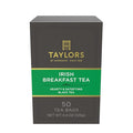 Taylors of Harrogate Irish Breakfast, Black Tea, Pillow Bags, 50 Count (Pack of 1), Rich, Bright & Malty, Caffeinated, Enjoy Hot or Iced, 50 Teabags