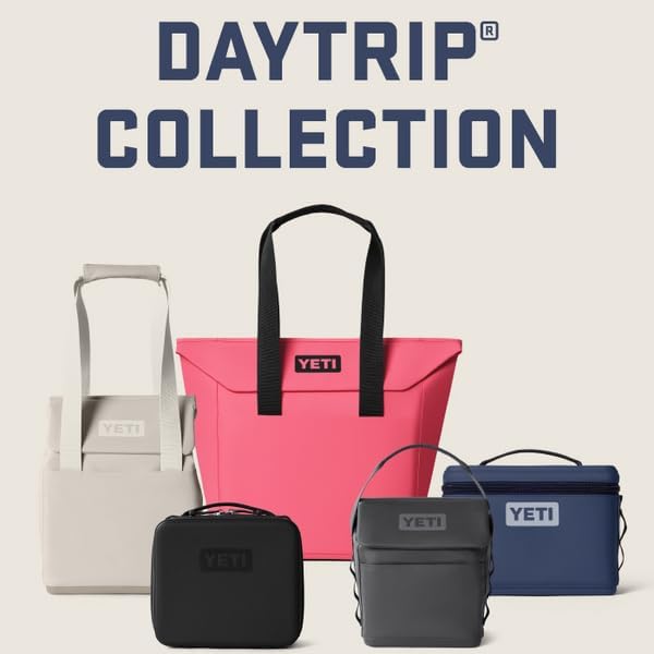 YETI Daytrip 6L Insulated Soft Cooler Lunch Bag, Rescue Red