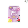 ROASTIQUE Berry Some Hibiscus with Real Dried Fruit – Premium Orgainc Tea Sweet Fruit Blend Hot or Iced Tea Eco-friendly PLA bags, 8 Tea Bags