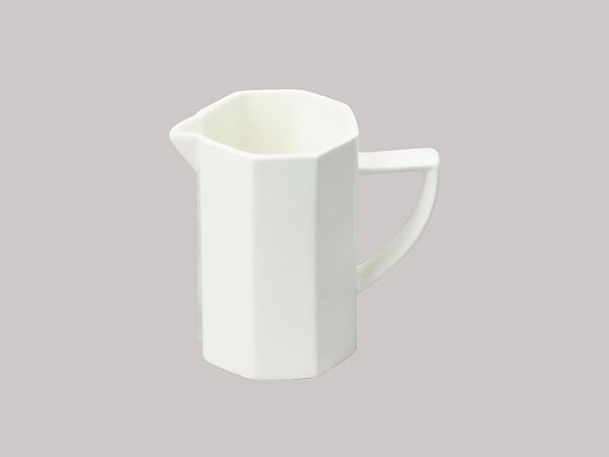 Bone China Cone Shape Commericial Grade Dinnerware Sugar & Creamer Set, Case of 1 Set