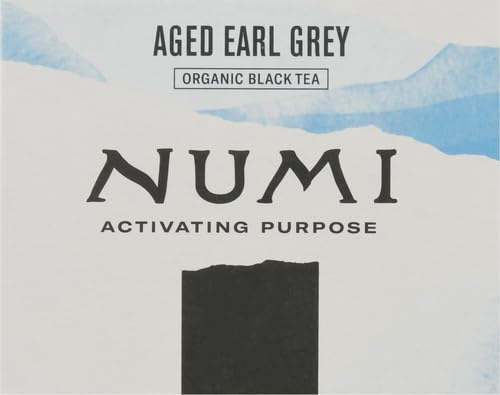 Numi Teas Tea Black Earl Grey Bergamot, 18 ct (Pack of 2)