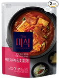 Traditional Korean food Kimchi Stew with Tofu (2pack) 더미식 묵은지 두부김치찌개
