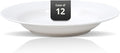 Wide Rim Bone China Commercial Grade Restaurant Elegance White Soup Plate 8.5"/Pasta Bowl 10oz, Case of 12