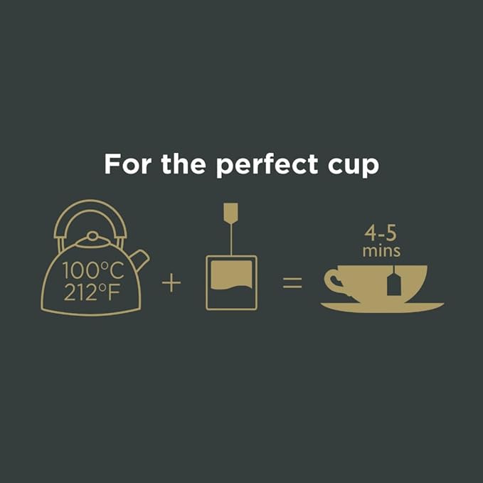 Taylors of Harrogate English Breakfast,Black Tea,Pillow Tea Bags,Rich,Bright & Malty,Caffeinated,Enjoy Hot or Iced,50 Teabags,50 Count (Pack of 2)