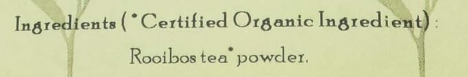 Davidson's Organics, Matcha Rooibos Powder, Loose Leaf Tea, 16-Ounce Bag
