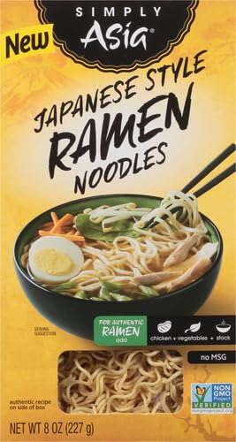 Simply Asia Japanese Style Ramen Noodles, 8 oz (Pack of 2)