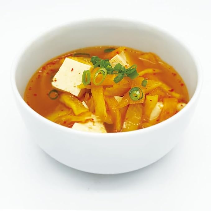 MICHIMOTO FOODS Kimchi Daikon Radish 2.8 oz (80 g) Mild & Crispy, Japanese Fermented Pickles, with No Artificial Colors or Preservatives Added