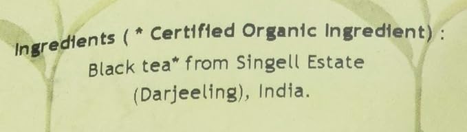 Davidson's Organics, Singell Darjeeling, Loose Leaf Tea, 16-Ounce Bag