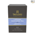 Taylors of Harrogate Lapsang Souchong, Black Tea, Pillow Tea Bags, 50 Count (Pack of 6), Smoky, Rich and Strong, Caffeinated, Enjoy Hot or Iced, 300 Teabags Total
