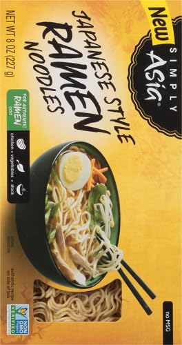 Simply Asia Japanese Style Ramen Noodles, 8 oz (Pack of 2)