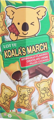 Lotte Koala's March Cookie with Chocolate Cream, 1.45 oz