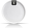 Bone China Cone Shape Commericial Grade Dinner Plate 11.5inch, Case of 6 Pieces