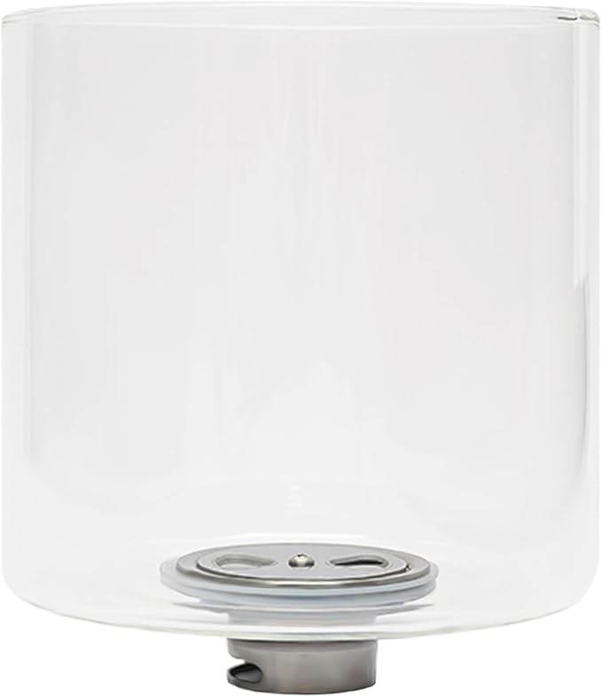 Glass Rice Dispenser, Grain Dispensers Clear Dry Food Storage Container, 5L/0.32Gal Flour Cereal Rice Storage Box With Sealed Lid And Measuring Cup For Storing Sugar/Coffee Beans/Oats/Kitchen Food