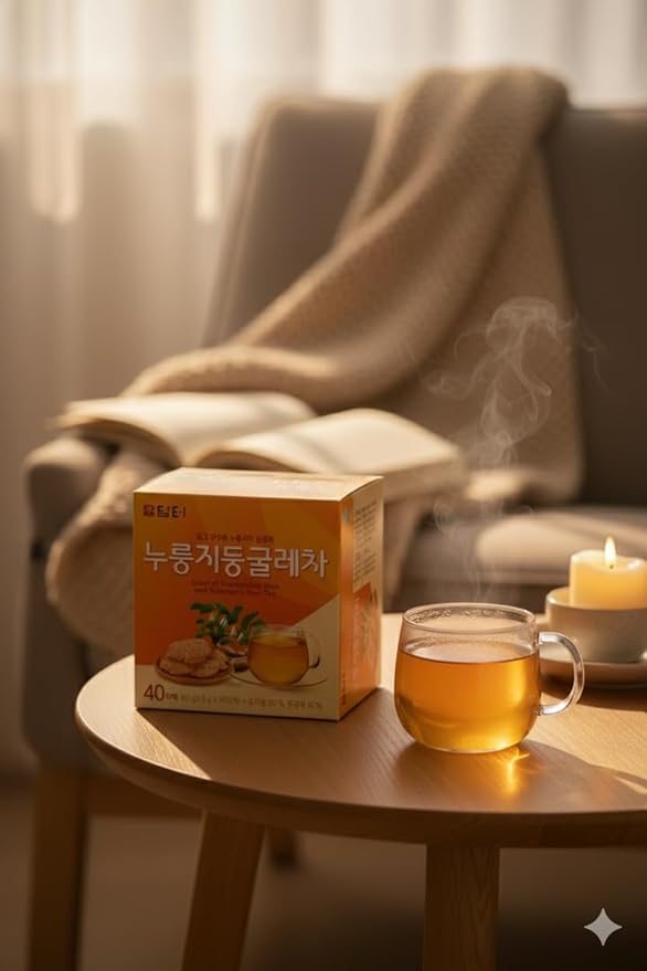 Damtuh Korean Roasted Rice & Solomon’s Seal Tea – Traditional Herbal Tea - Caffeine-Free, Sugar-Free, Non-Caloric, 40 Tea Bags (1.5g each, Pack of 2)