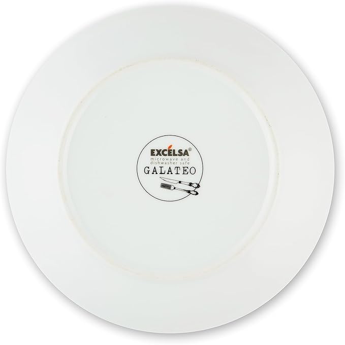 Excelsa Galateo Dinner Set 18 Pieces, Porcelain