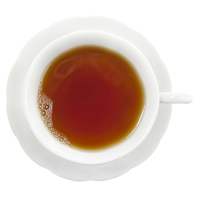 English Tea Store Tarajulie Estate Tea Pouches - 4oz | Loose Leaf Assam Black Tea | 2nd Flush FBOP Grade | Bold Malty Flavor | Grown in Tezpur Assam Region | Orthodox Manufacture