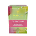Taylors of Harrogate Lychee & Lime, Green Tea, Individually Wrapped Bags, 20 Count (Pack of 1), Uplifting, Zesty and Lively, Caffeinated, Enjoy Hot or Iced, 20 Teabags