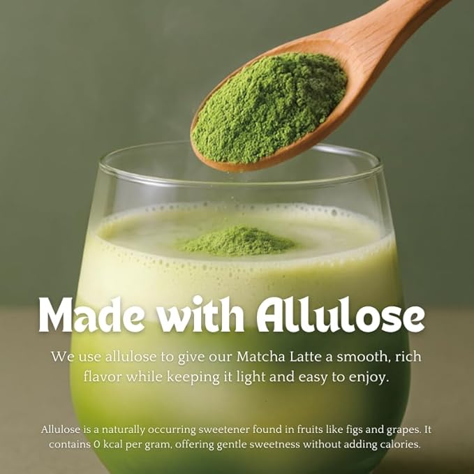 Damtuh Matcha Latte 20g x 7 Sticks – Ceremonial Grade Creamy Korean Matcha Latte Powder Mix, Instant Green Tea Drink for Smooth Café-Style Sweetened without sugar