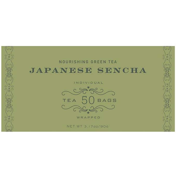 Harney & Sons Japanese Sencha Green Tea, 50 Tea Bags