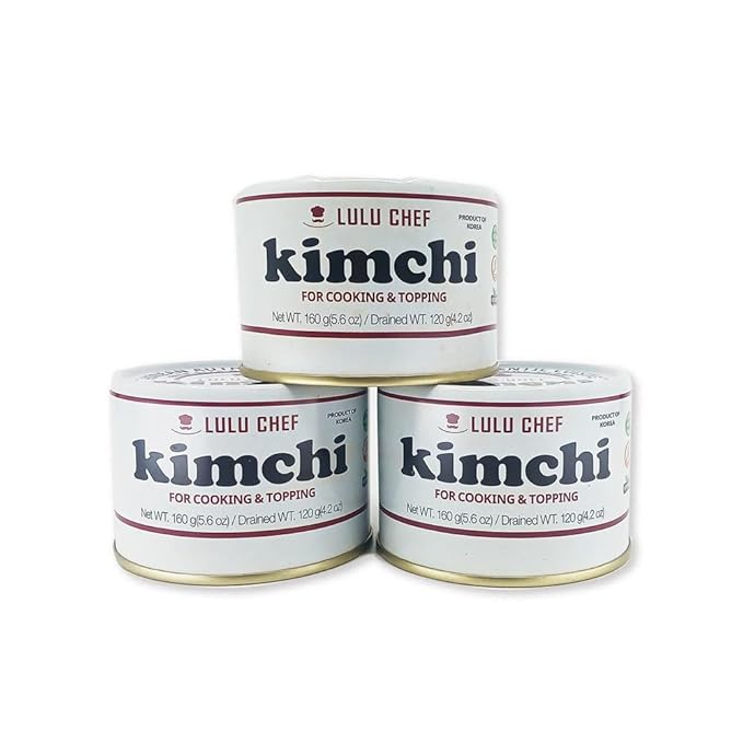 Lulu Chef Canned Kimchi (1 Can, 5.6 oz)