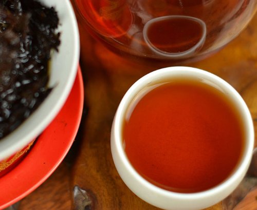 Tea Horse Tribute Tea Pu erh Tea Cake, (ripe tea) 357g