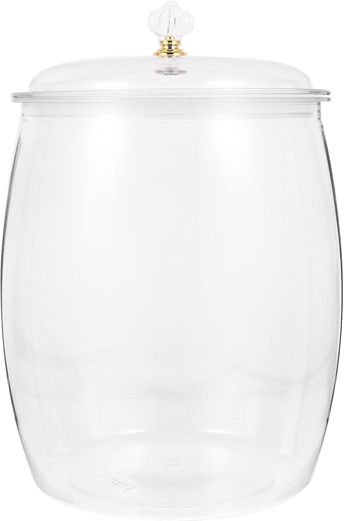 TOYANDONA Airtight 6.5l Fermenting Pickling Jar with Lid Multi-use Food Storage Container for Kimchi, Grain, and Beverage Preservation at Home