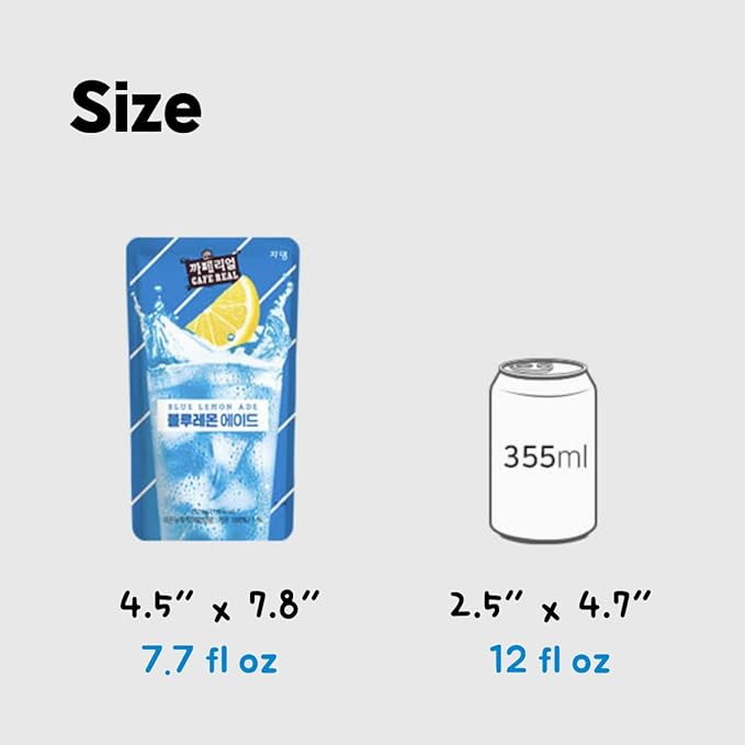 Korean Covenienve Store Drink Pouch Sampler Set - 5 PACK 10 PACK (grape, strawberry, blue lemonade, peach ice tea, shine muscat) + dalgaru yakgwa mirror (PEACH ICED TEA 5 PACK)
