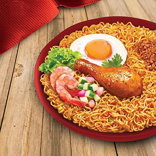 Mi Sedaap Mi Goreng Flavor - Authentic Indonesian Style Fried Instant Noodles, Halal Certified, Perfect for Quick and Flavorful Meals | 3 OZ (Pack of 1)