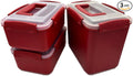 7L-1, 3.2L-2, Airtight Kimchi Container with Handle, Multi-Purpose Food Storage Box,Translucent lid container,Kimchi Fermentation container, fruit-pickle container Compatible with All Refrigerator