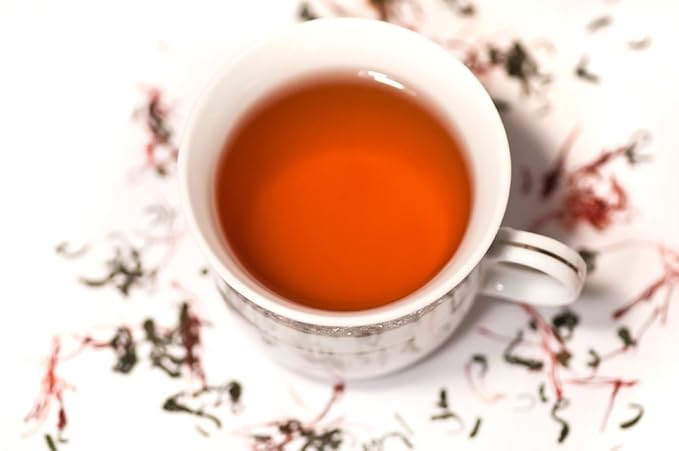 FIRE TEAS Sweet Hot Energizer Tea - Cinnamon, Gunpowder Green Tea, Ginger, Saffron, Cardamom - Delicious & Spicy - Multiple Brews - Coffee Alternative - Natural Power Tea