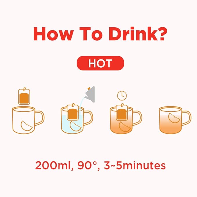 ROASTIQUE Apple Peach Oolong Tea with Real Dried Fruit – Premium Orgainc Tea Sweet Fruit Blend Hot or Iced Tea Zero Sugar & Zero Calories, 8 Tea Bags