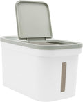 22lbs Rice Container, Large Rice Storage Container with Lid Airtight Food Cereal Container Bins Pet Food Container Household for Home, Kitchen, Grain Warehouse, Pet Store
