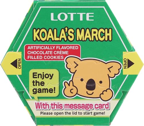 Lotte Koala's March Cookie with Chocolate Cream, 1.45 oz
