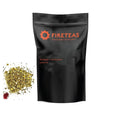 FIRE TEAS Organic Mullein Leaf Herbal Tea w/Ginger & Saffron - Respiratory & Lung Cleanse Herbal Tea, Mucous Membranes Support, Great Health Benefits, Loose Leaf -
