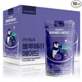 Cantabile Korean Pouch Drink Convenience Store Beverage Imported from Korea (Box of 10, Blueberry Ade)