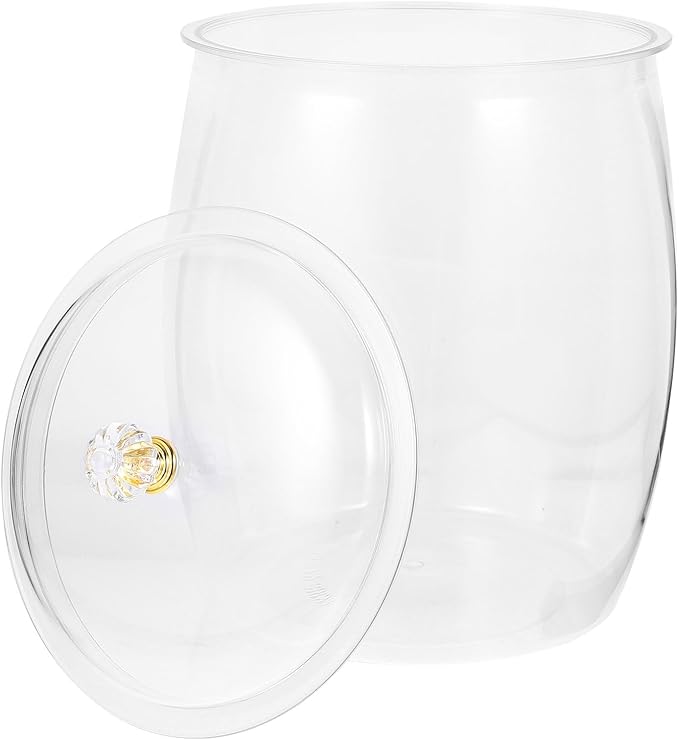 FOMIYES 5l Kimchi Pickle Jar Food Storage Container with Airtight Closure Versatile Fermentation Jar for Home Kitchen Vegetable and Grain Preservation
